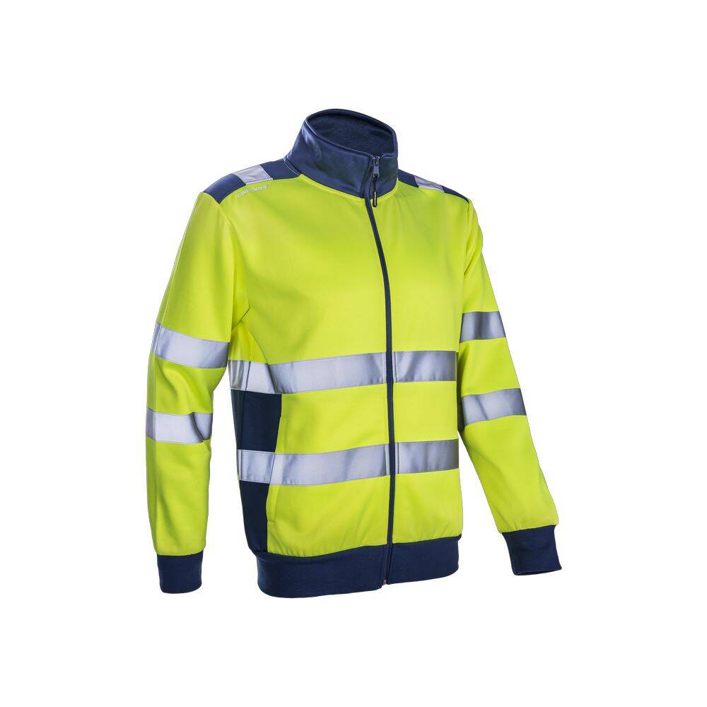 High-visibility jacket with reflective strips GOKKAN Coverguard - Oxwork